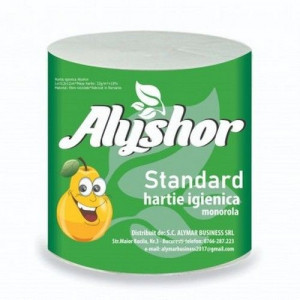 Hartie igienica gri Alyshor Standard 1 rola
