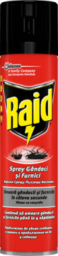 Insecticid spray Furnici si Gandaci Raid 400 ml