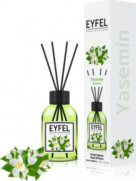 Odorizant camera cu bete de ratan Eyfel Jasmine 120 ml
