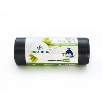 Saci menaj reciclabili 35 L Ecofriend 15 buc
