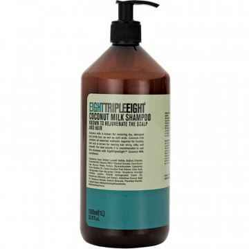 Sampon pentru par deteriorat Triple Eight Coconut Milk 1000 ml - Img 2