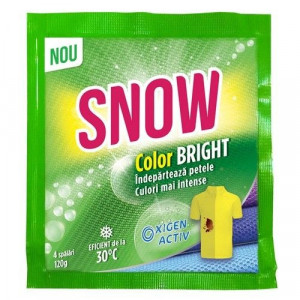 Snow Oxy Color Bright pudra pentru indepartarea petelor si protejarea culorilor 120g