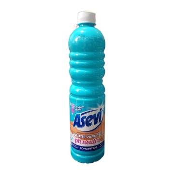 Soluție pardoseli concentrată Asevi pH neutru 1 L, Parfum Intens, pentru parchet și marmură