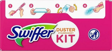 Swiffer Duster Kit Rosa cu 3 rezerve Limited Edition