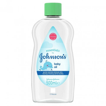 Ulei de masaj pentru bebelusi Essentials by Johnson's Baby Oil 500 ml