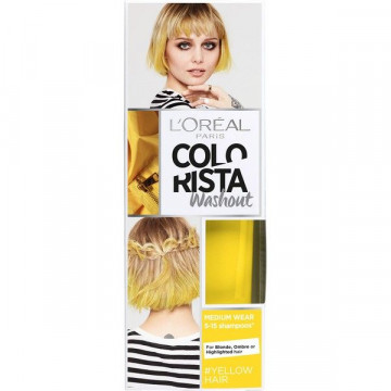 Vopsea de par temporara L' Oreal Colorista Washout Yellow Hair - Img 2