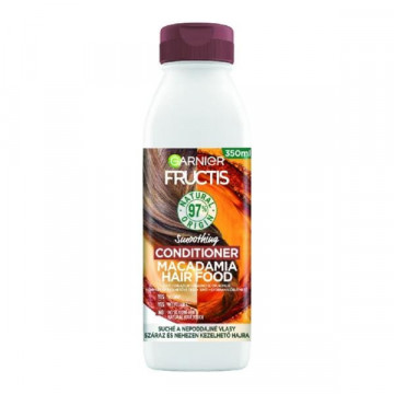 Balsam pentru par indisciplinat Garnier Fructis Smoothing Macadamia Hair Food 350 ml