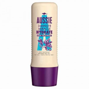 Balsam pentru par uscat Aussie 3 Minute Miracle Hydrate Deep Treatment 250 ml