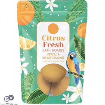 Bombe de baie efervescente Elysium Spa Citrus Fresh Neroli & Sweet Orange 3 x 50 g