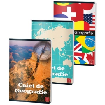 Caiet de geografie/biologie A4 24 file Pigna