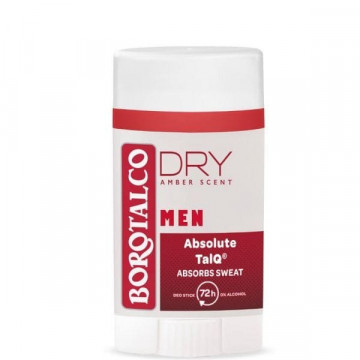 Deodorant anti-perspirant stick Borotalco for Men Dry Amber Scent Absolute TalQ© 40 ml