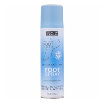 Deodorant spray pentru picioare, Beauty Formulas Odour Control Foot, 150ml