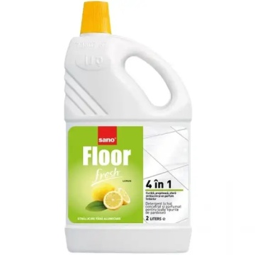 Detergent concentrat pentru pardoseli Sano Floor Fresh Home Lemon 2L