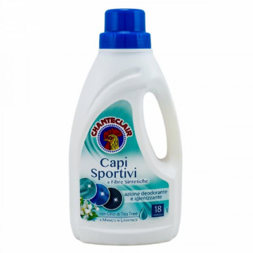 Detergent lichid pentru haine sport Chanteclair Capi Sportivi 18 spalari 900 ml