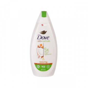 Gel de dus Dove Care by Nature Restoring Coconut Oil & Almond 400 ml