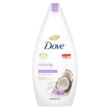 Gel de dus Dove Rilassante Jasmine & Latte di Cocco 450 ml