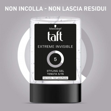 Gel de par Taft Men Extreme Invisible Power Gel 5 forza estrema 300 ml