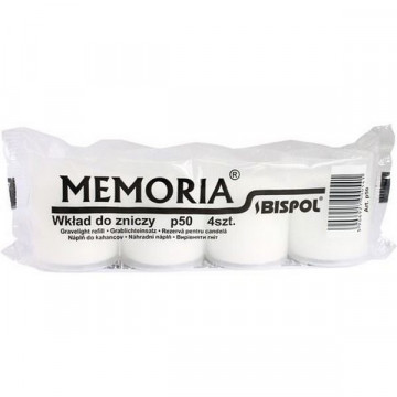 Lumanari culoare alba, Memoria bispol P50, 4buc