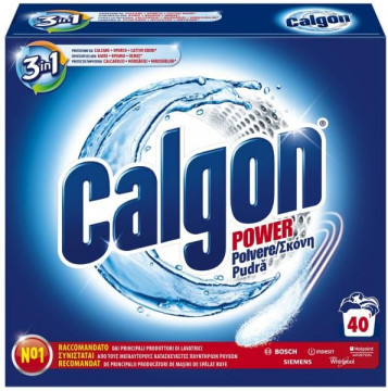 Pudra anticalcar 4in1 Calgon Power Powder 40 spalari 2000 g