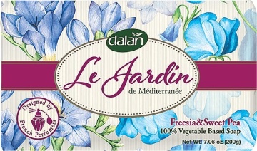 Sapun solid Dalan Le Jardin de Mediterranean Freesia & Sweet Pea 200 g
