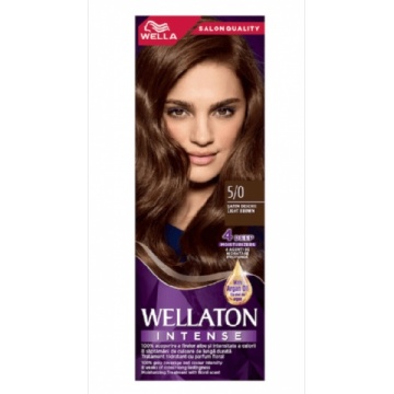 Vopsea permanenta pentru par Wellaton Intense 5.0 Saten Deschis
