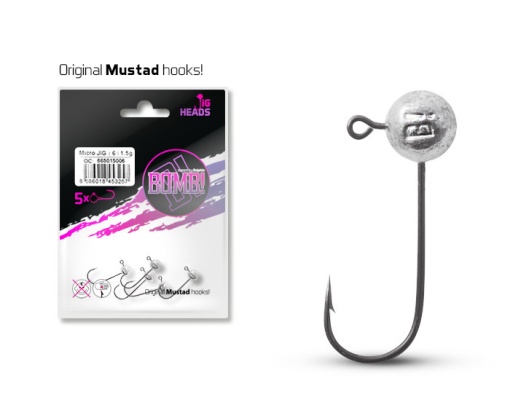 Jig Delphin BOMB! fara guler, NR. 1/0
