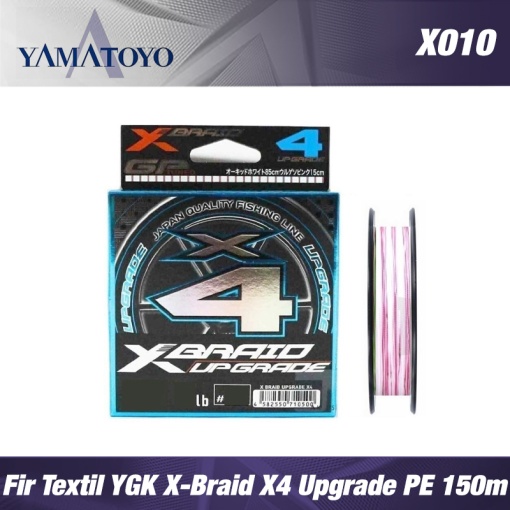 YGK X-Braid X4 Upgrade PE 150m