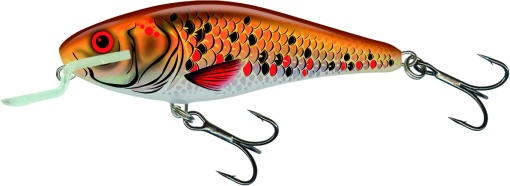 Salmo Executor Shallow Runner 7 cm., 8 g. , culoare Holographic Golden Back