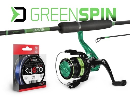 Combo Spinning Delphin GreenSpin 2.1m., 30g.