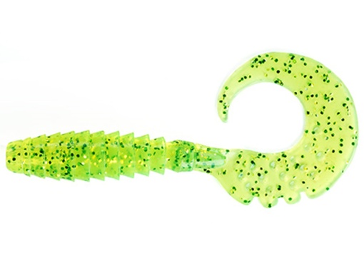 FishUp Fancy Grub 5cm #026 Flo Chartreuse Green