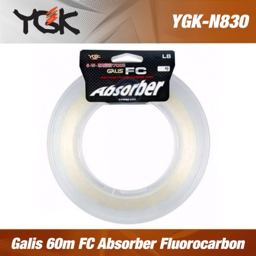 Fir Fluorocarbon YGK Galis FC Absorber 60m.