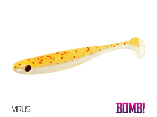 Shad Delphin BOMB! Rippa Virus, 5cm., 5 buc./plic