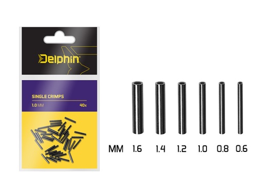 Bride Delphin Simple CRIMPS, 40buc