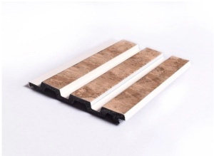 Panouri decorative tip riflaj 280cm x 12cm x 12mm 19 bucati 66701-366