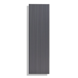 Riflaj panou MDF acoustic 280x100x0.9 cm Antracit