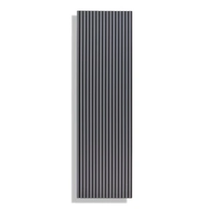 Riflaj panou MDF acoustic 280x100x0.9 cm Antracit