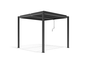 Pergola Manuala Bioclimatica, Pavilion 3x4x2.5metri , Premium, Aluminiu