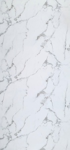 Placa decorativa PVC - Bianco Carrara 2800 x 1220 x 3 mm