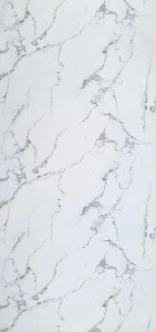 Placa decorativa PVC - Bianco Carrara 2800 x 1220 x 3 mm