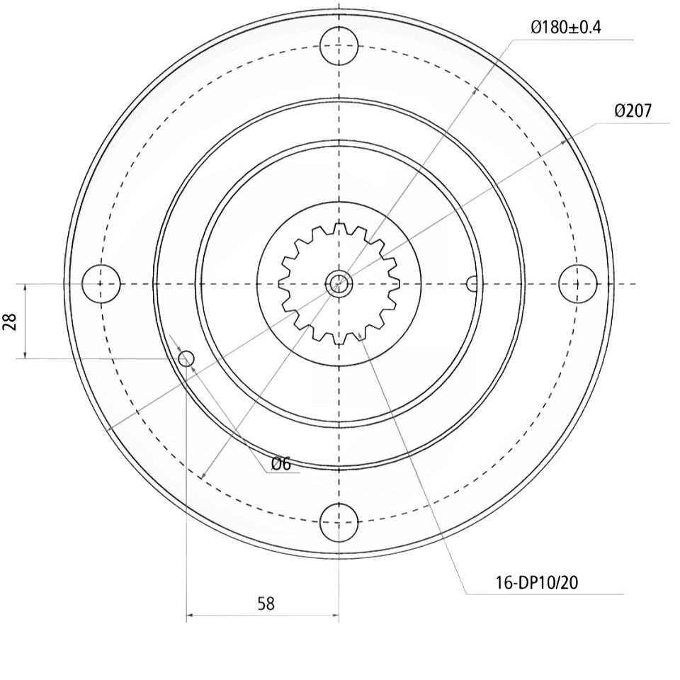 OMVS 315 HYDRAULIK MOTOR - equibertma