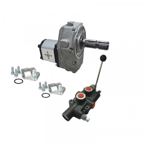 Reductor, distribuitor, pompa despicator lemne gr 3