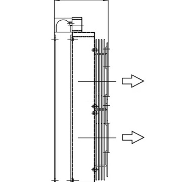 Radiator racire ulei 24V DC 180 l/min