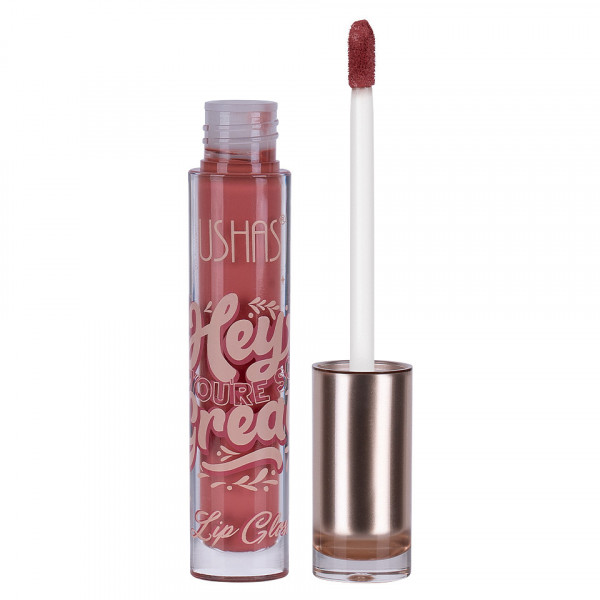 Ruj lichid mat Ushas Hey You're So Great Lip Gloss #03