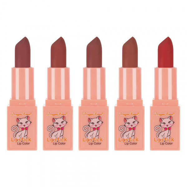 Set 5 Rujuri Mate Ranee Matte Lipstick #02