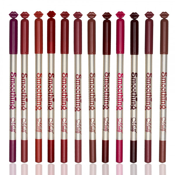 Set Creioane de Buze 12 culori - Smoothing