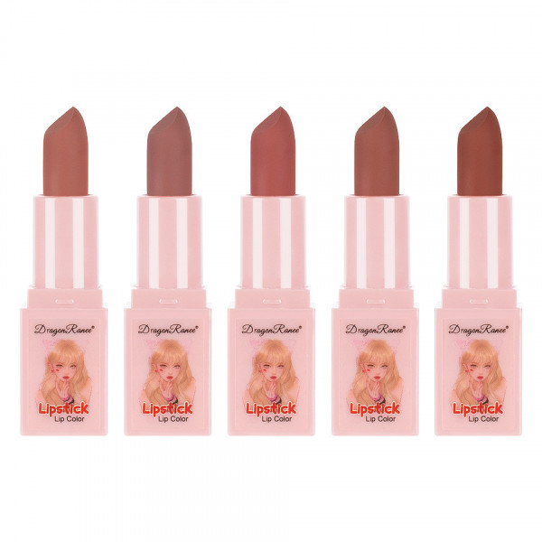 Set 5 Rujuri Mate Ranee Matte Lipstick #03