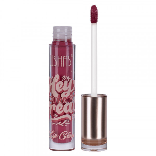Ruj lichid mat Ushas Hey You're So Great Lip Gloss #05