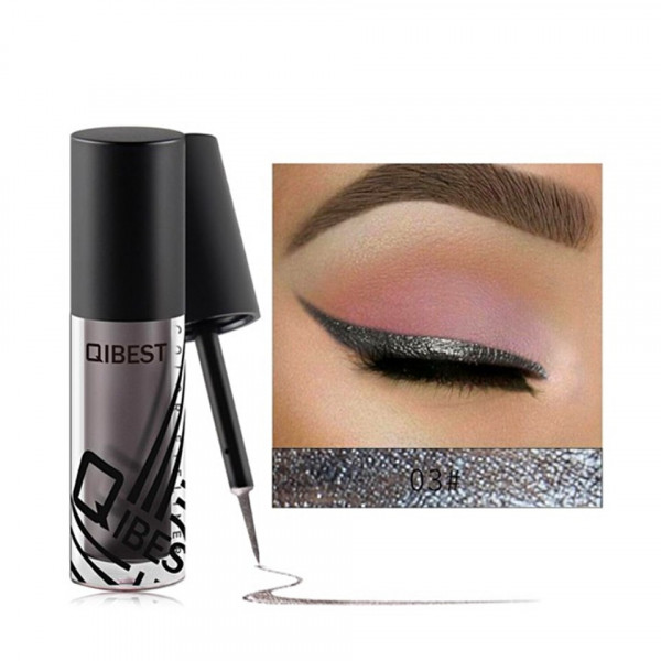Eyeliner colorat Qibest 03 Steel Grey