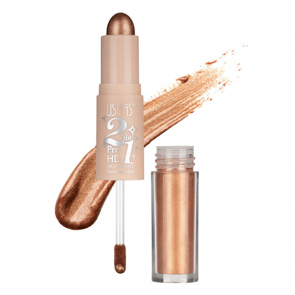 Iluminator 2 in 1 Baton & Lichid Pro HD Highlighter Ushas Ilussion #04