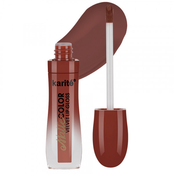 Ruj lichid mat Karite Matte Color Velvet Lip Gloss #04